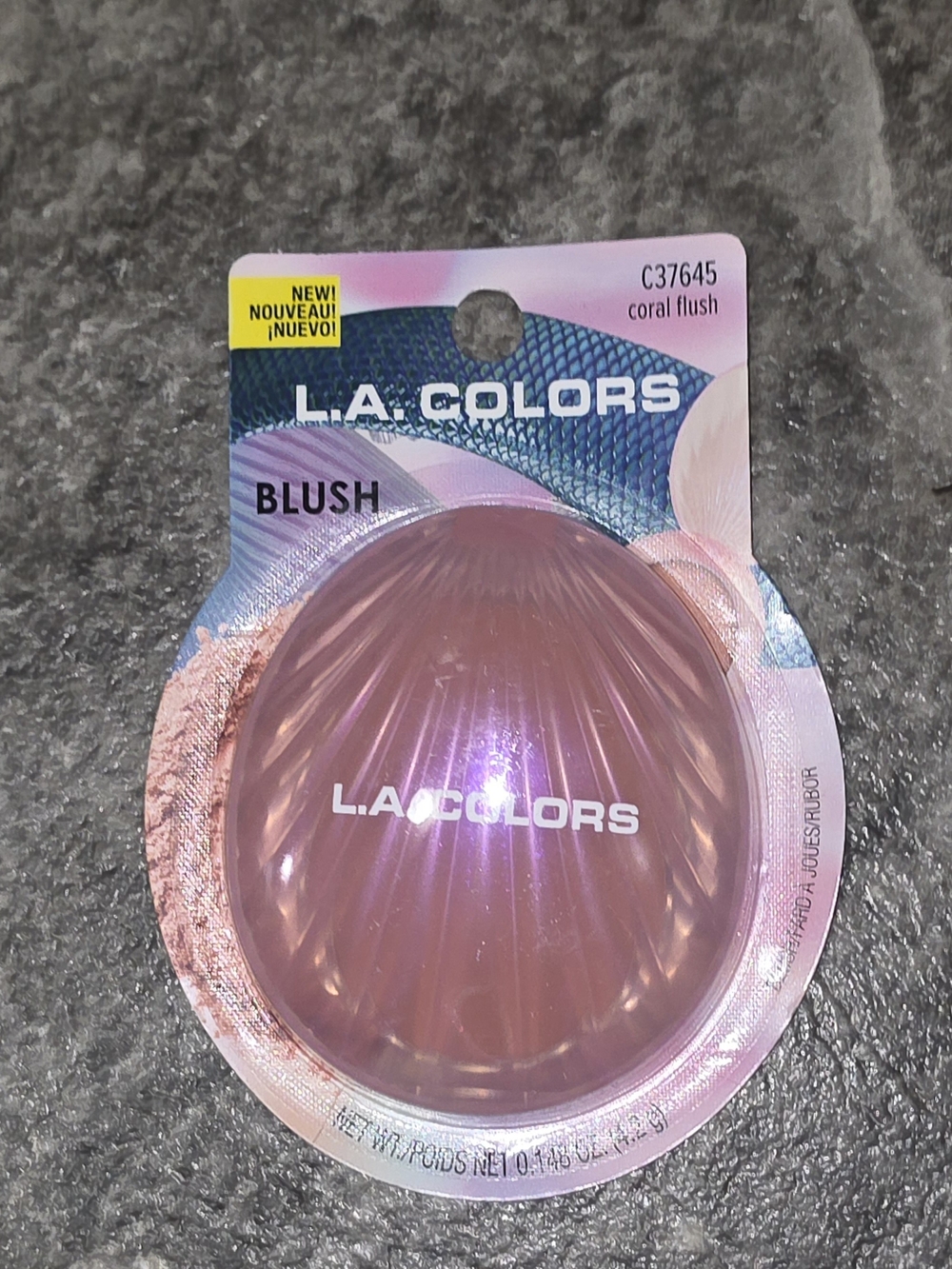 L.A. COLORS Blush C37646 in Coral Flush 0.14oz BNIB